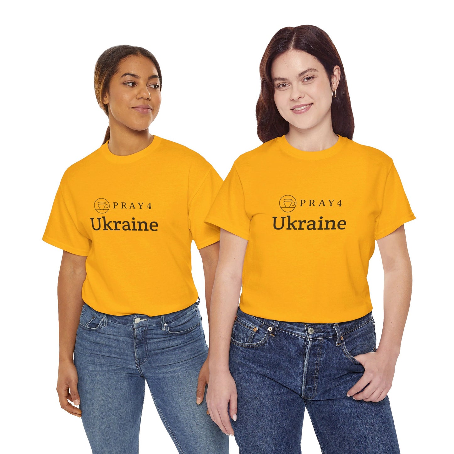 Pray for Ukraine Unisex Heavy Cotton Tee