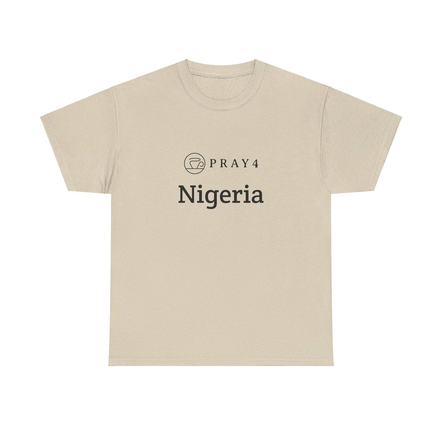 Pray for Nigeria Unisex Heavy Cotton Tee