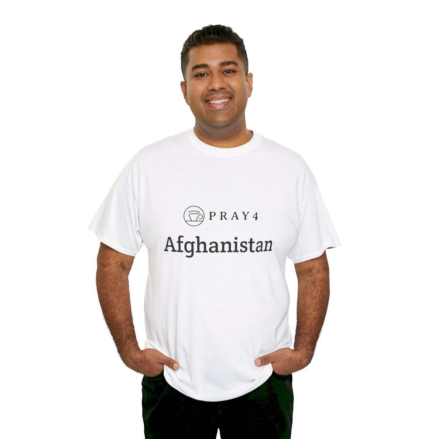 Pray for Afghanistan Unisex Heavy Cotton Tee